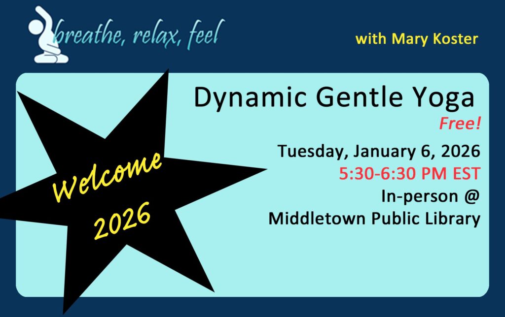 Free January Yoga at Middletown Public Library